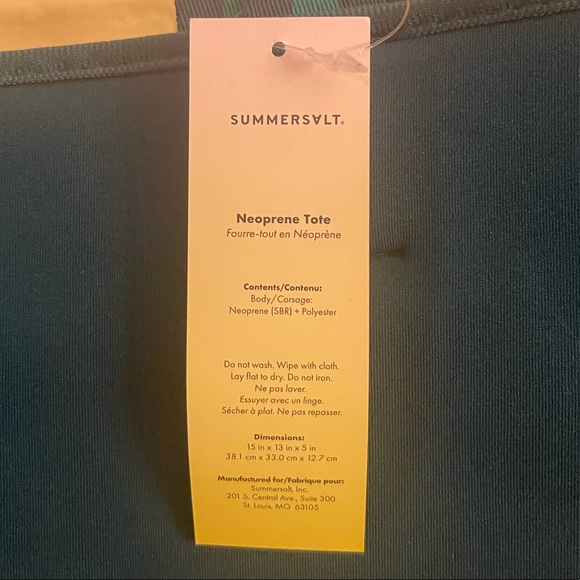 Summersalt Neoprene Tote - Picture 3 of 6